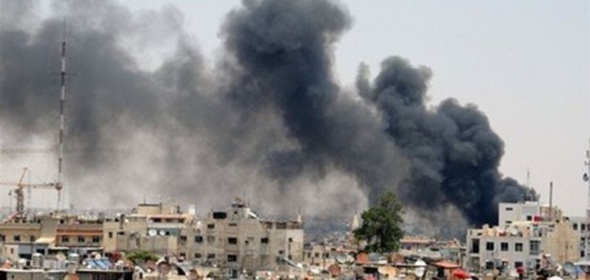 Повстанців в Дамаску обстрілюють з ударних вертольотів