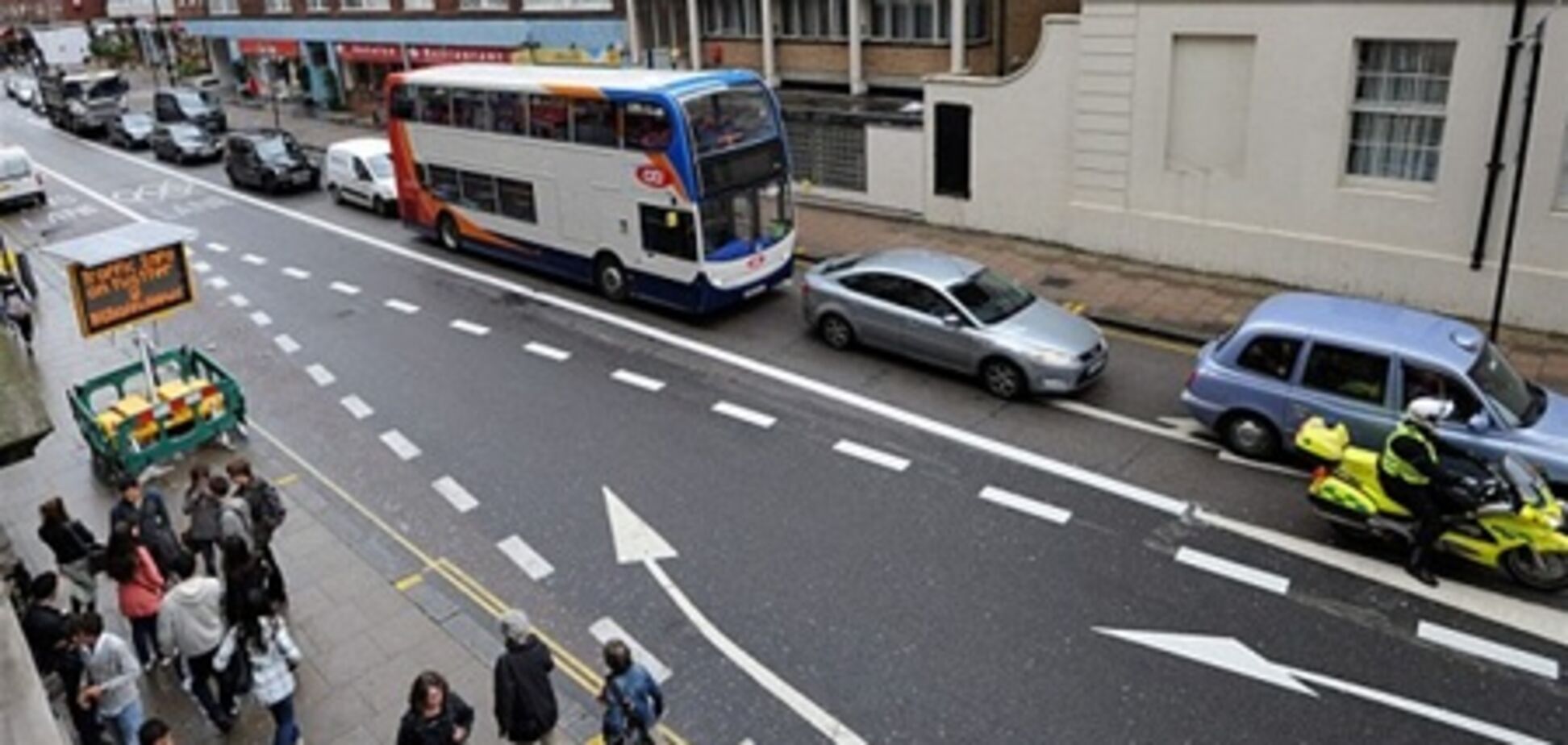'Олімпійська' дорога паралізувала транспорт в Лондоні