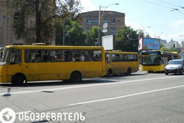 Водителя киевской маршрутки уволили за инцидент с пассажирами