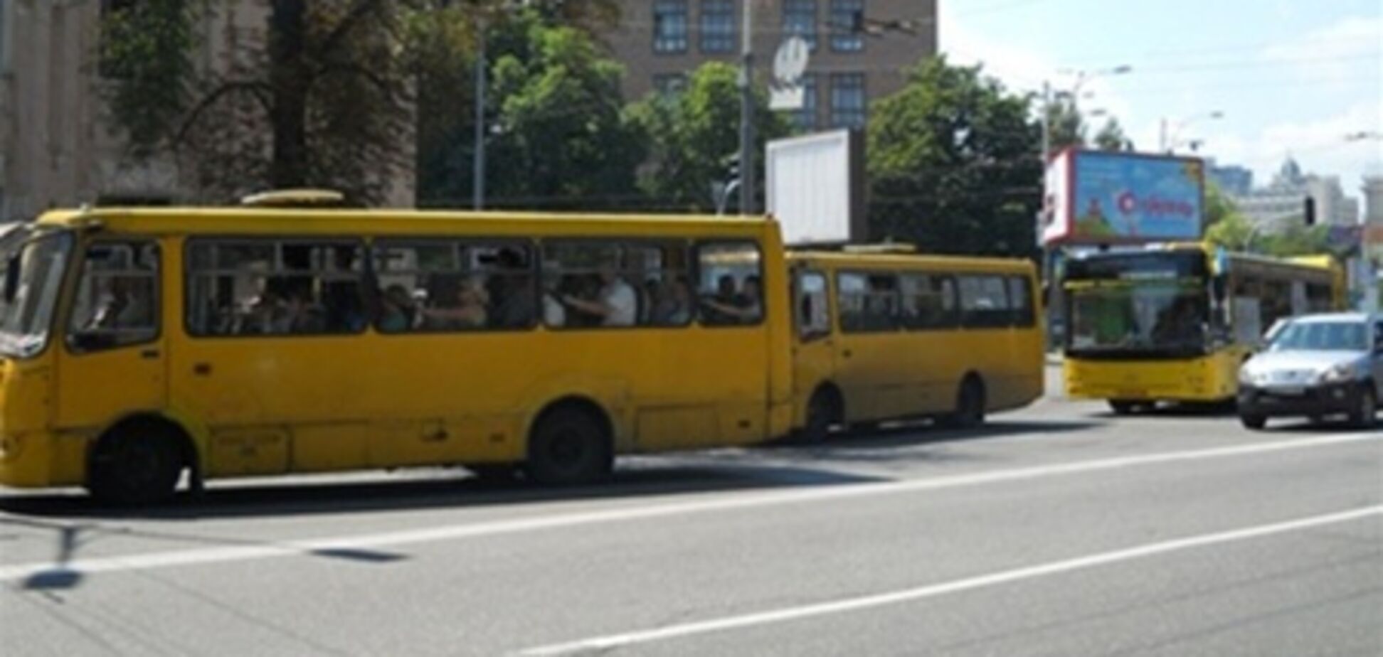 Водителя киевской маршрутки уволили за инцидент с пассажирами