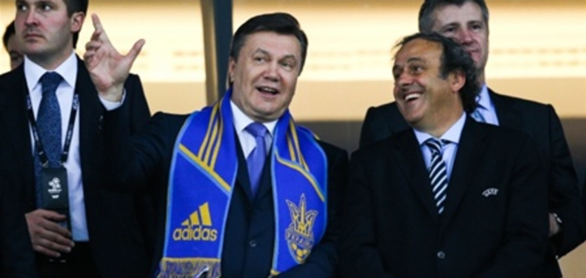 Президент УЄФА подякував Януковичу за Євро-2012
