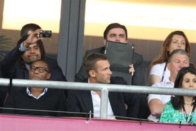 Андрей Шевченко вернулся в Киев и посетил финал Евро-2012