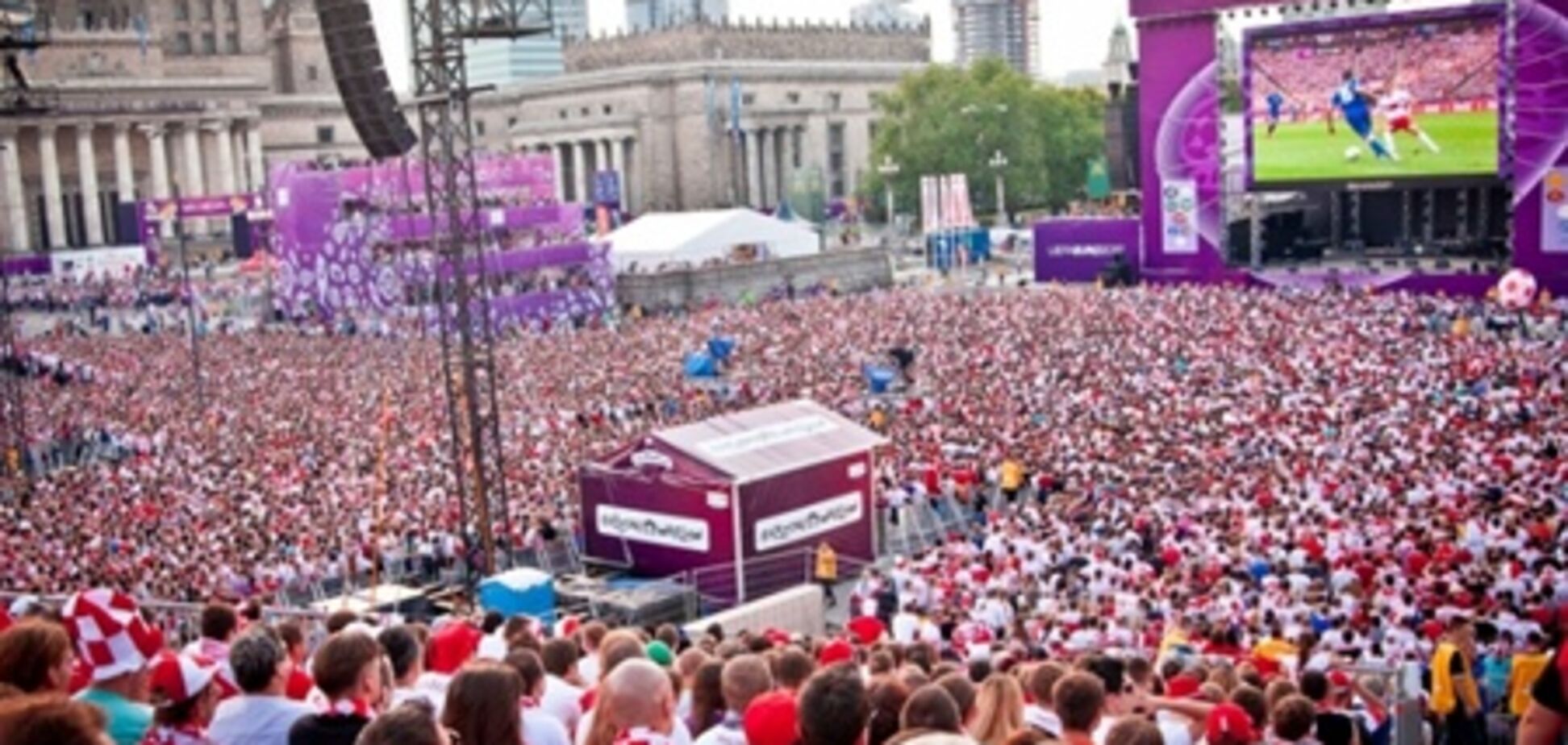 У період Євро-2012 польська поліція затримала близько 600 осіб