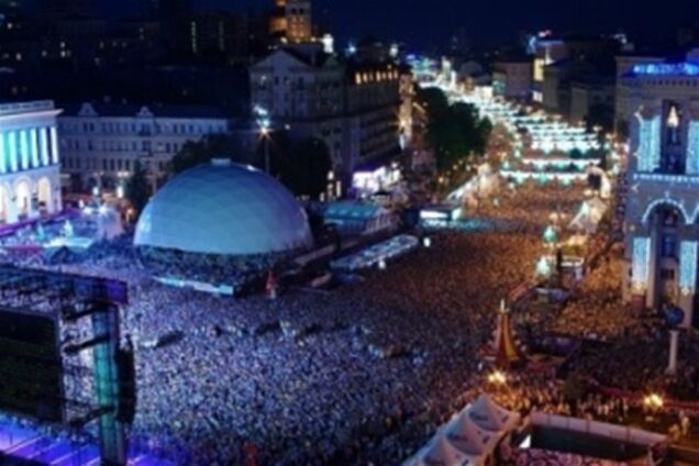 Финал в киевской фан-зоне смотрели более 100 тысяч человек