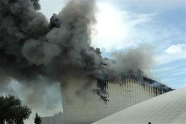 В Баку горел недавно открывшийся центр Гейдара Алиева