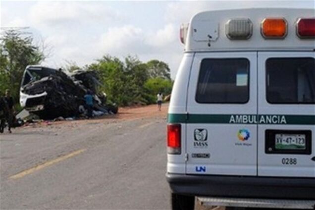 В Мексике автобус с туристами сорвался в пропасть: 26 погибших 