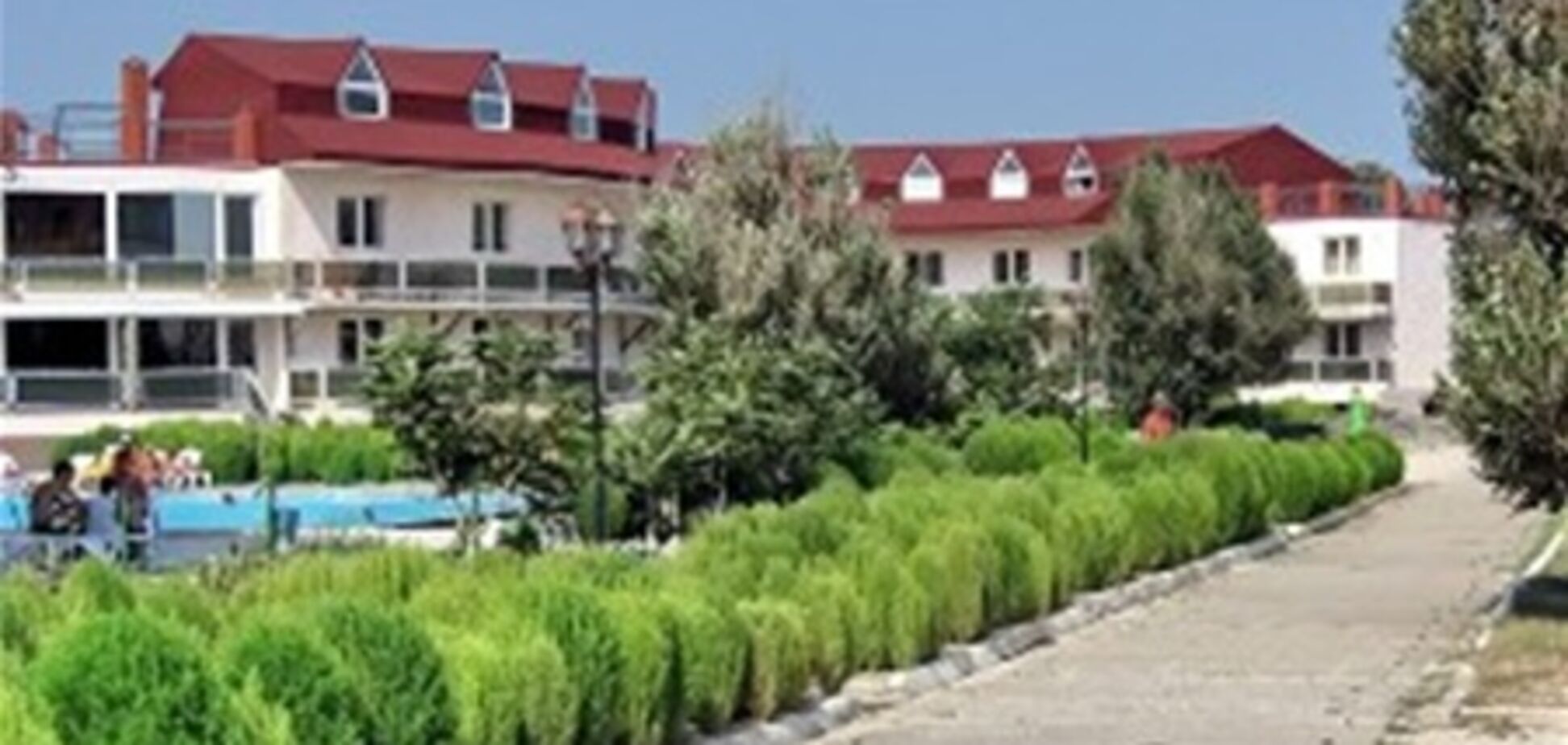 На берегу Азовского моря сгорела база отдыха