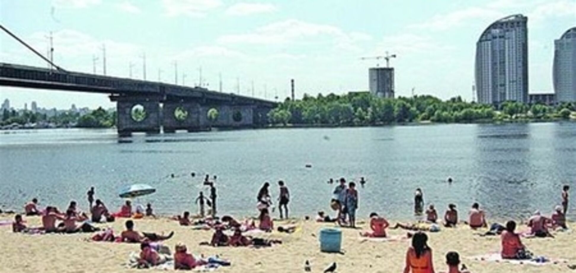 В Киеве СЭС запретила купаться на шести пляжах 