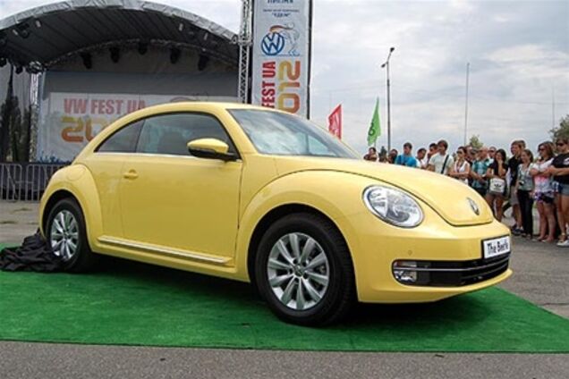 Названы украинские цены на официальный VW 'Жук'. Фото