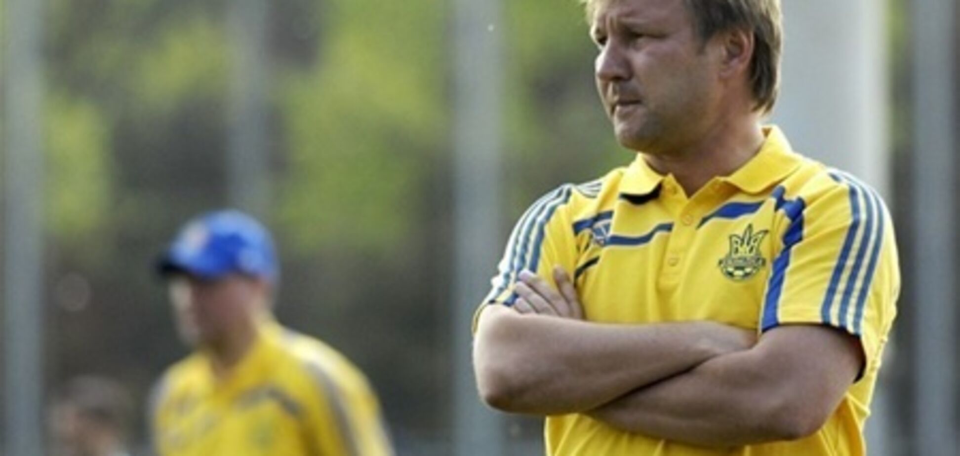 Сборная Украины по футболу лишилась тренера