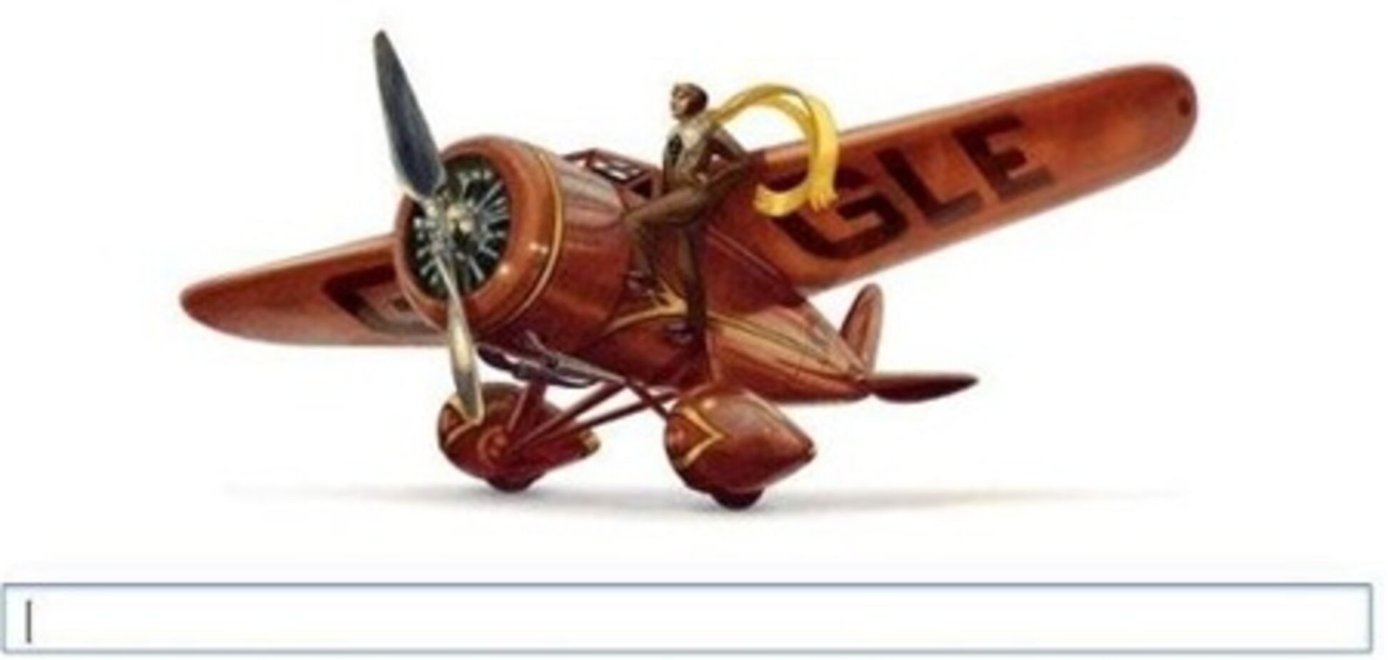 Google изменил лого в честь женщины-пилота Амелии Эрхарт 