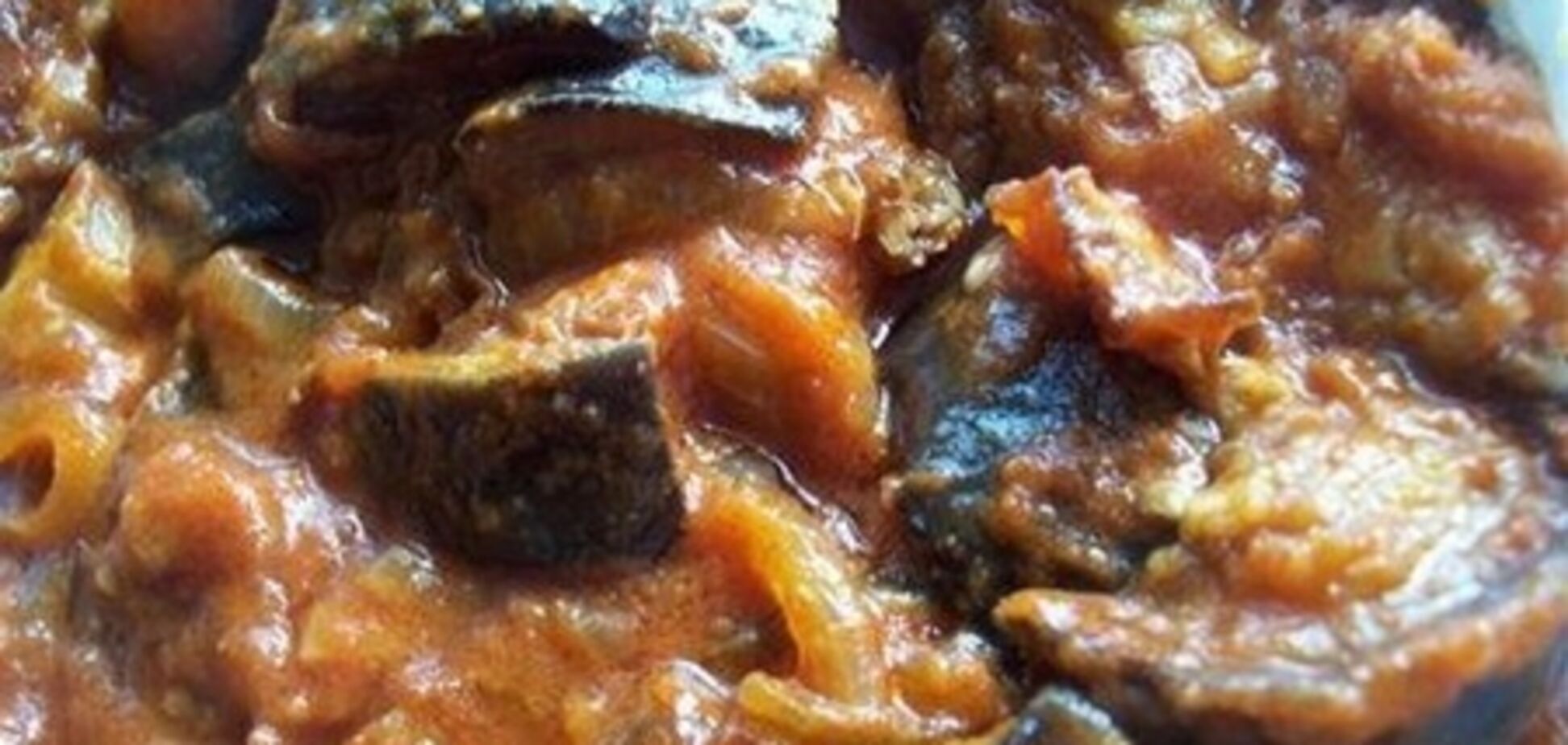 Баклажаны в томатном соусе