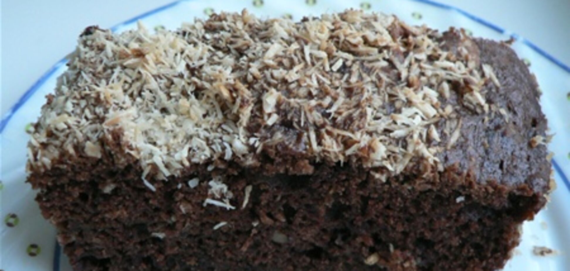 Шоколадный пирог из кабачков