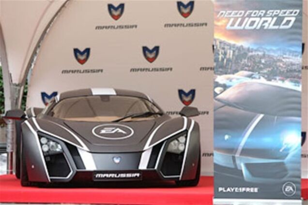 Российский спорткар появится в игре Need for Speed World