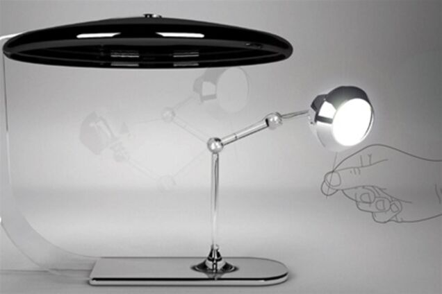 Дизайнерский светильник двойного назначения. ФОТО