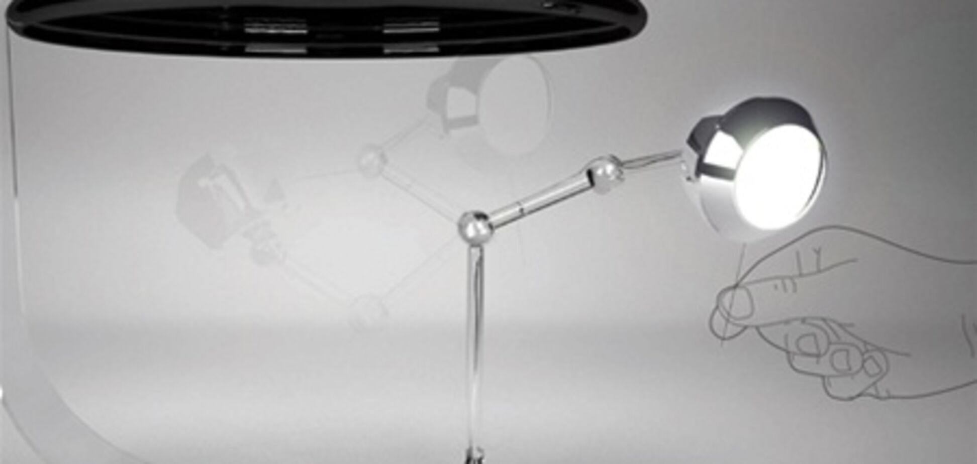 Дизайнерский светильник двойного назначения. ФОТО