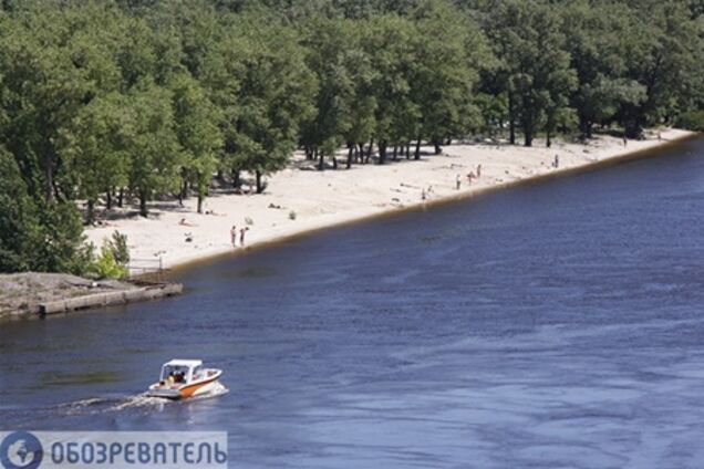 Четыре киевских пляжа до сих пор закрыты