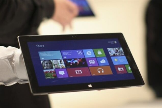Microsoft представит свой планшет одновременно с Windows 8