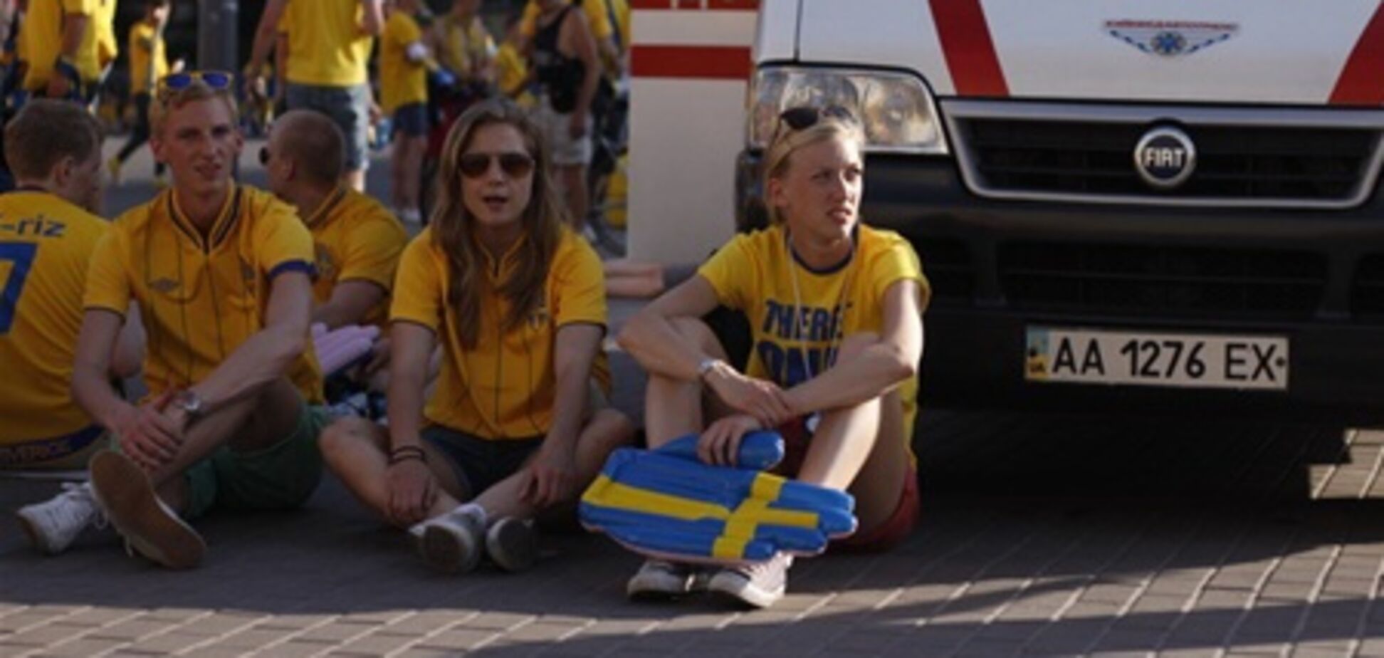 Большинство еврофанов жаловались на здоровье на 'Олимпийском'