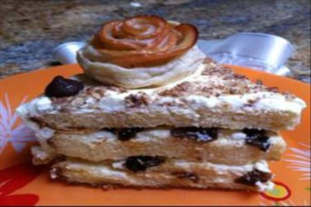 Торт с черносливом