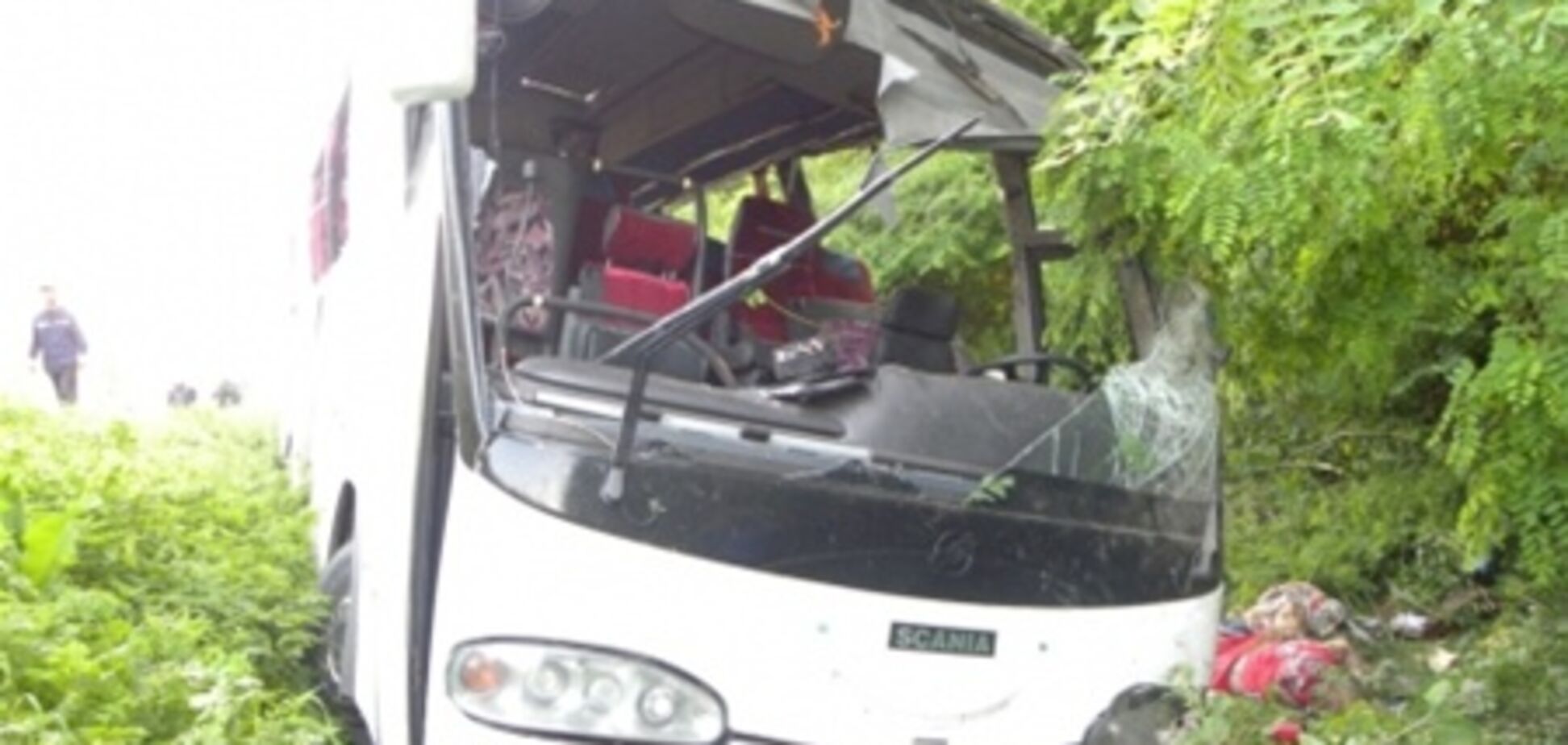 Водителя автобуса, разбившегося на Черниговщине, посадили в СИЗО