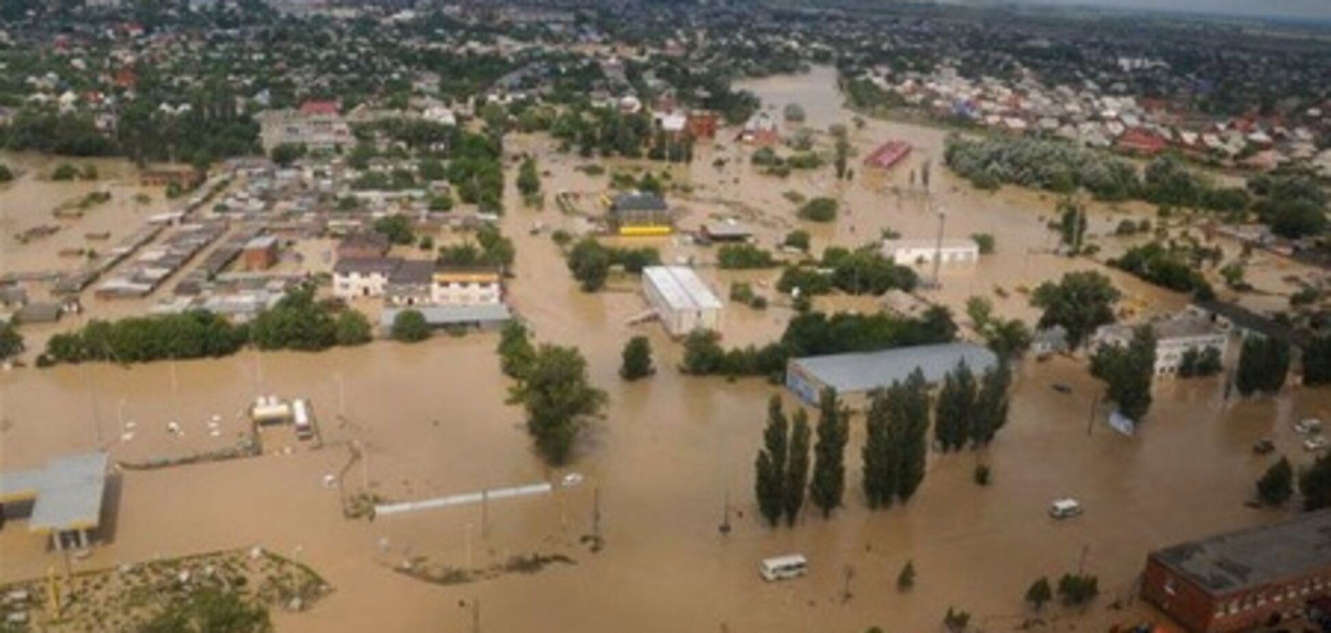 Жители Крымска убедились: сброса воды не было