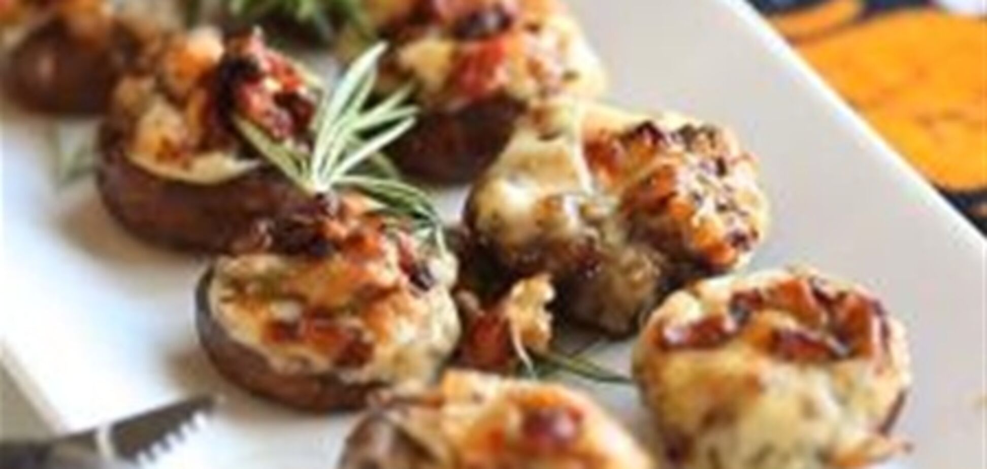 Фаршированные сыром грибы, 13 августа 2012