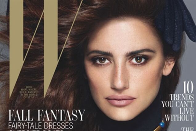 Круз встала в позу для W Magazine. Фото