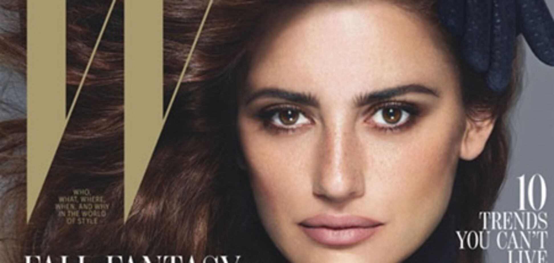 Круз встала в позу для W Magazine. Фото