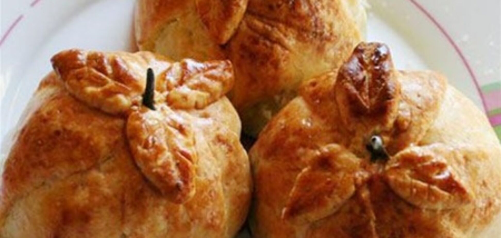 Яблоки в косынках