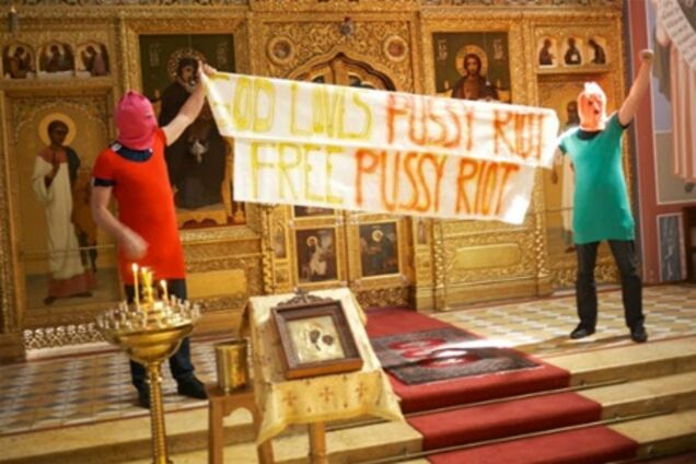 Фінським Pussy Riot зійшла з рук акція в храмі
