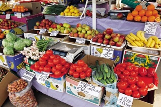В Украине дешевеют овощи, но дорожают фрукты