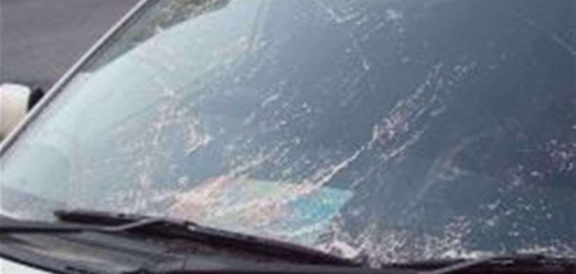 В Омске выпал 'стиральный порошок'