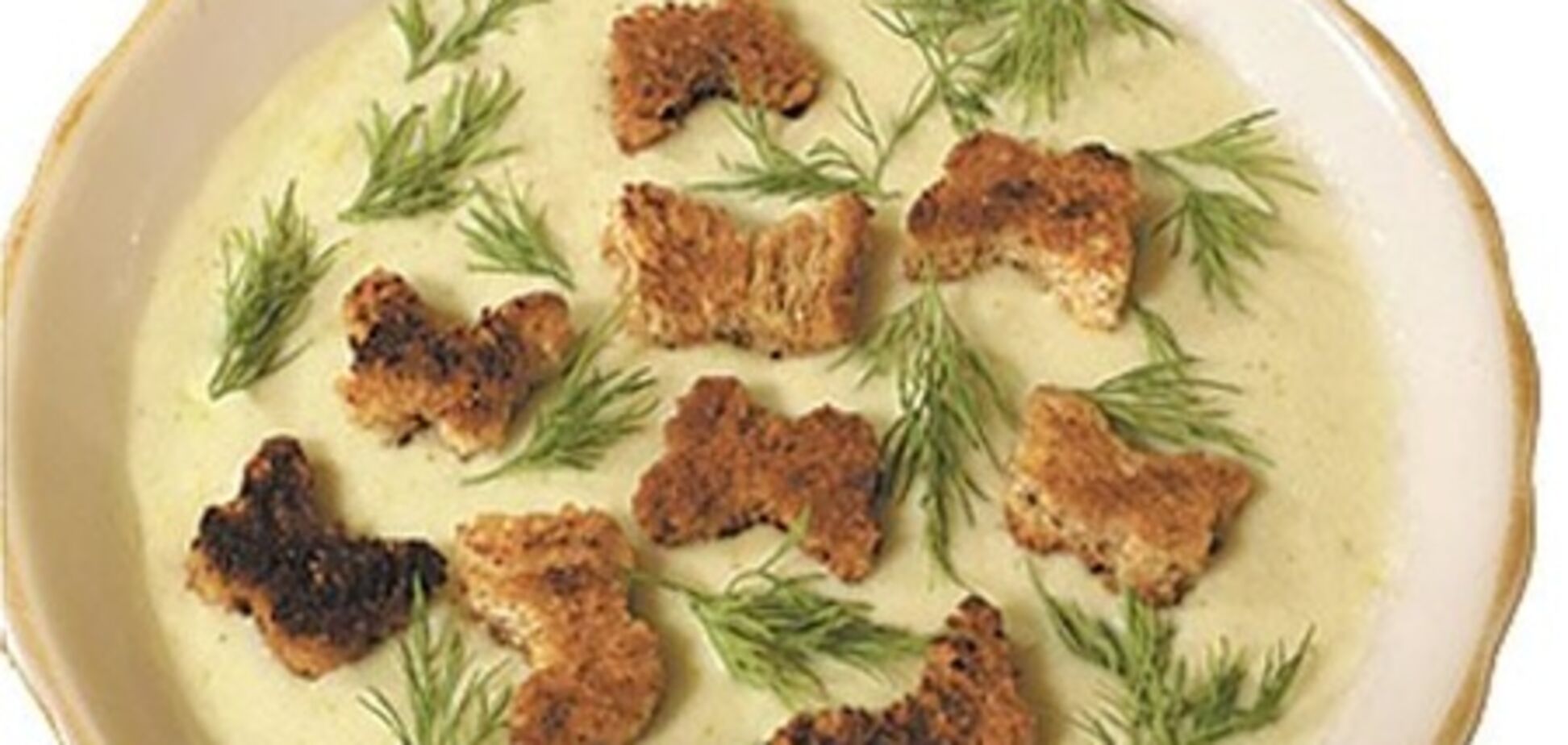 Суп-пюре огуречный