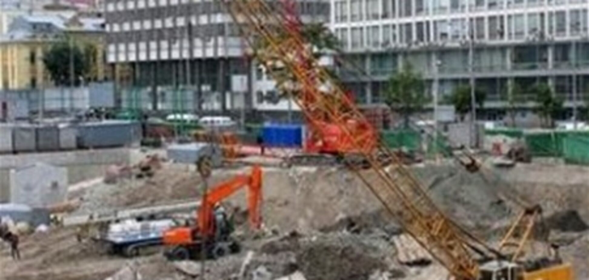 Объемы строительства в Украине снизились