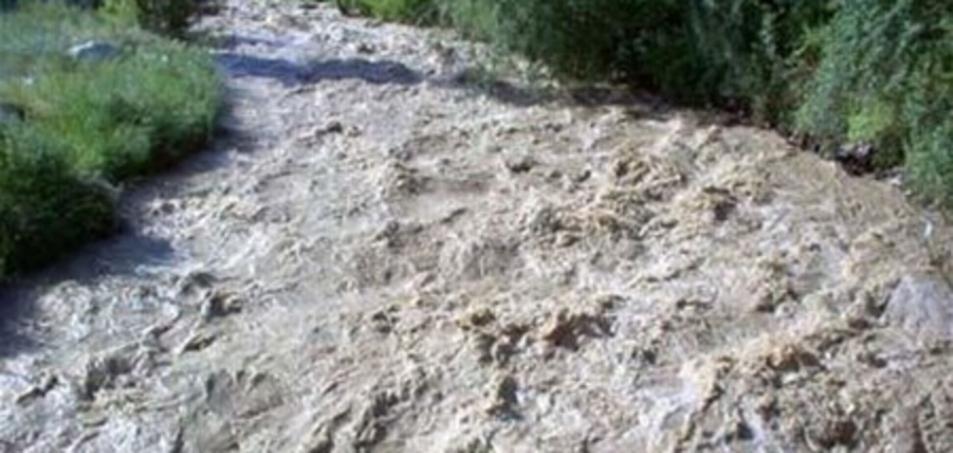 В Крыму сель отрезал поселок от внешнего мира