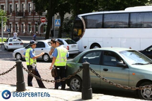 За выходные в Киеве поймали около ста пьяных водителей
