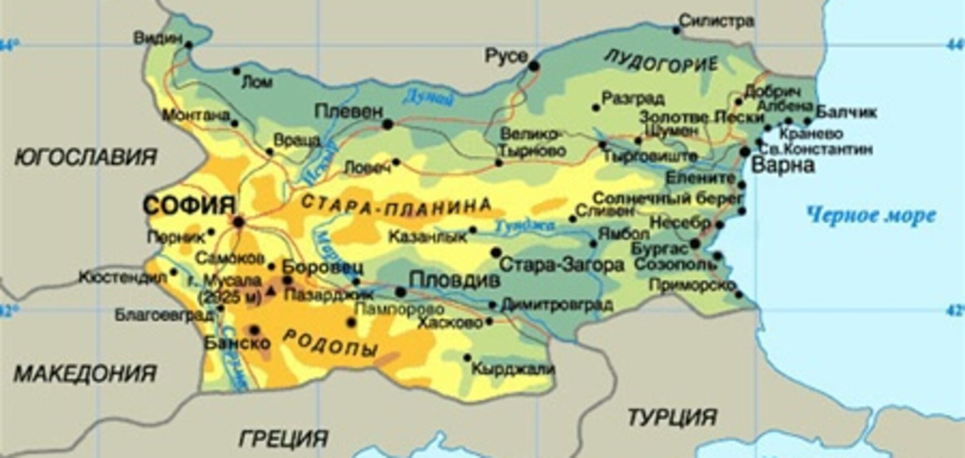 Автобус с украинскими детьми застрял на границе Болгарии