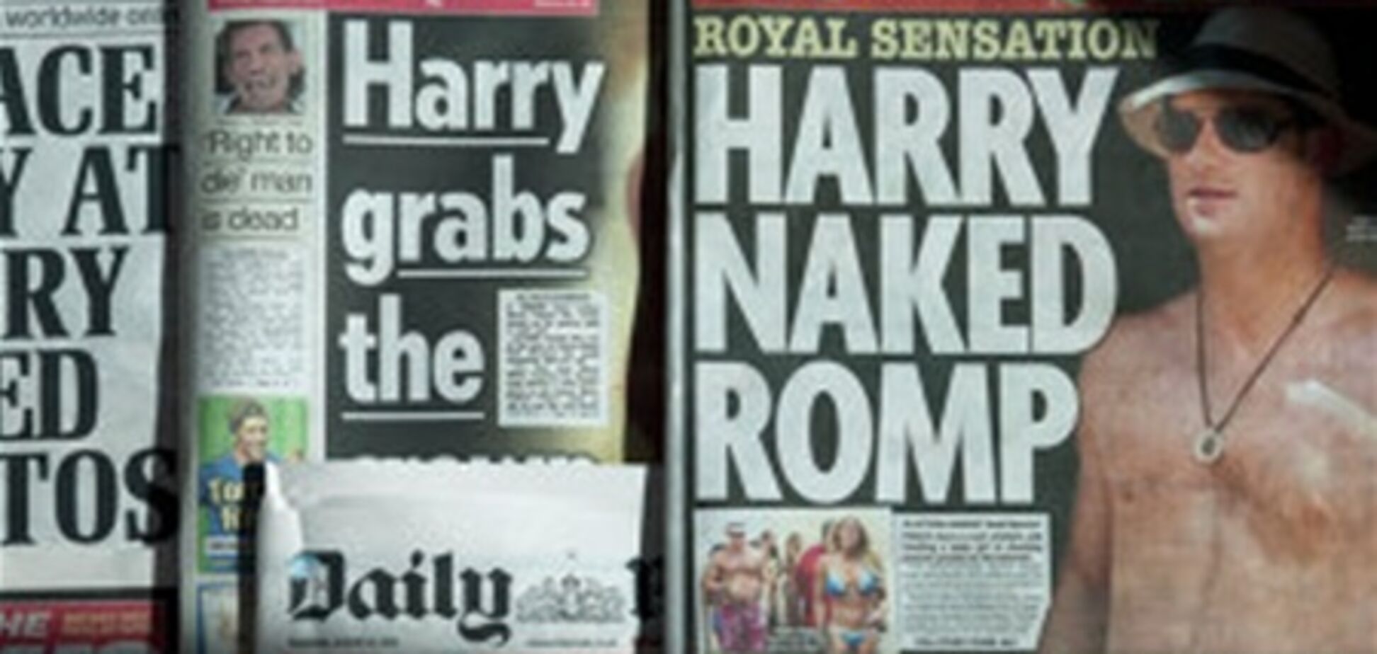 Новые фото голого принца Гарри могут скоро появиться в СМИ
