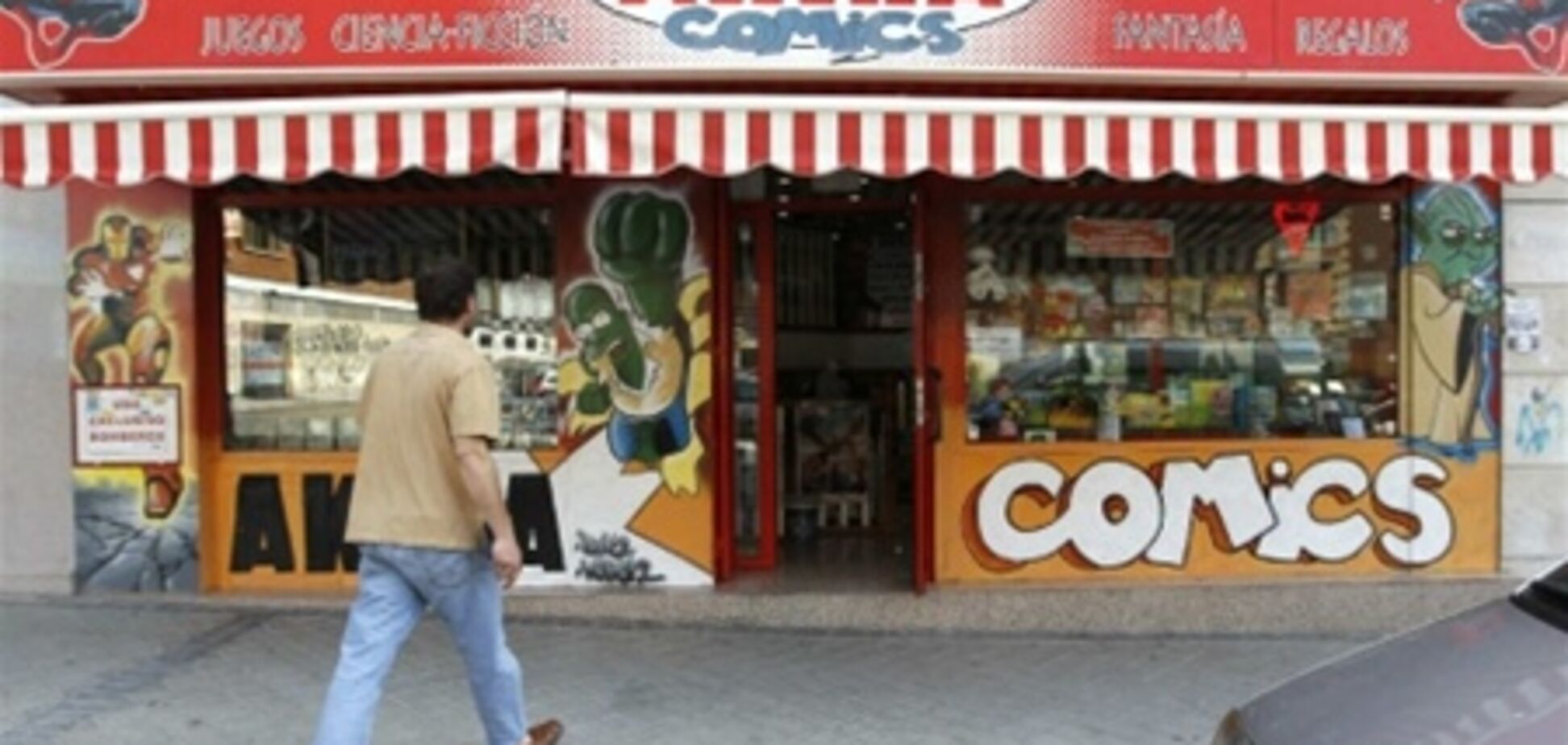 Испания: мадридский магазин комиксов назвали лучшим в мире
