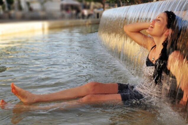 На завтра обещают жаркую погоду