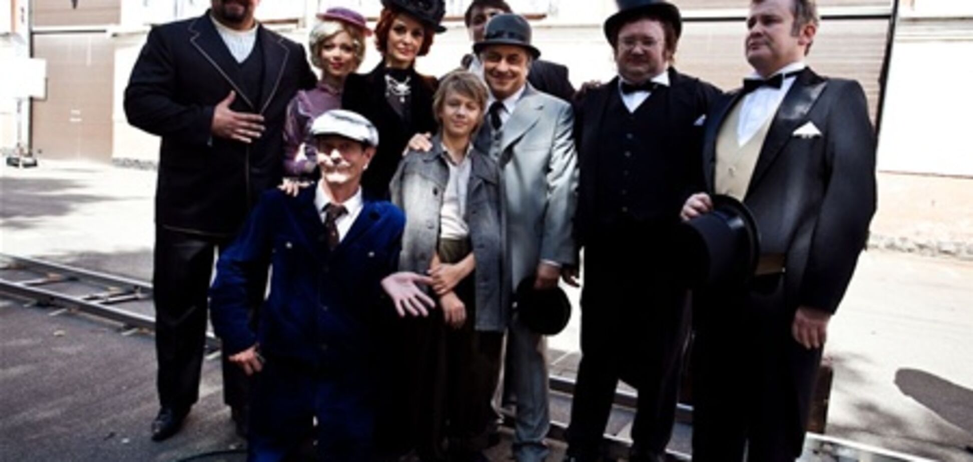 Українські силачі знімаються в новому кіно. Фото