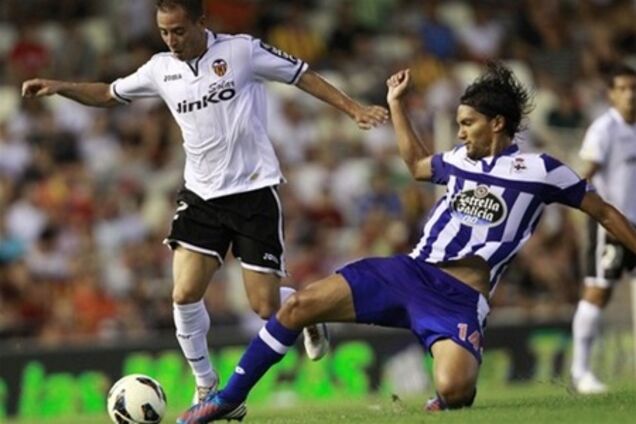 Чемпионат Испании. Триллер от 'Валенсии' и 'Депортиво'