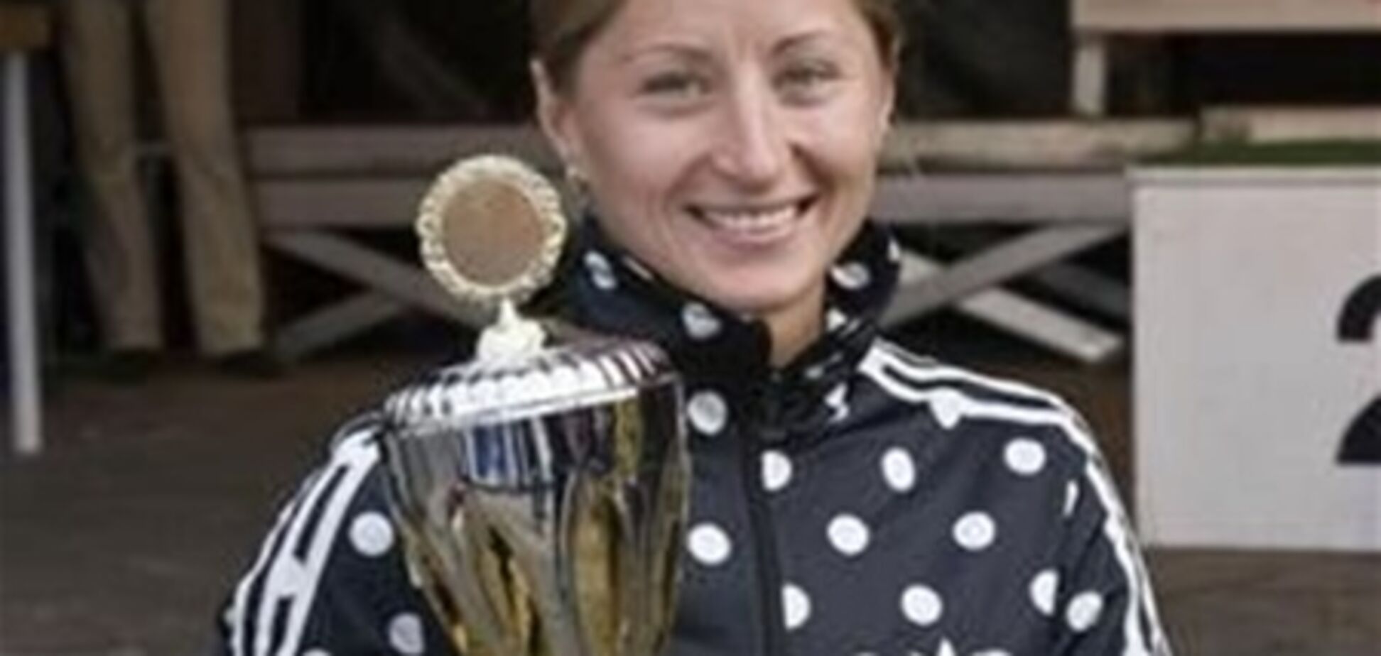 Украинская биатлонистка выиграла летнюю шоу-гонку. Фото