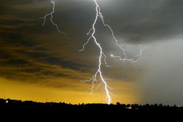 Сегодня в Украине грозы