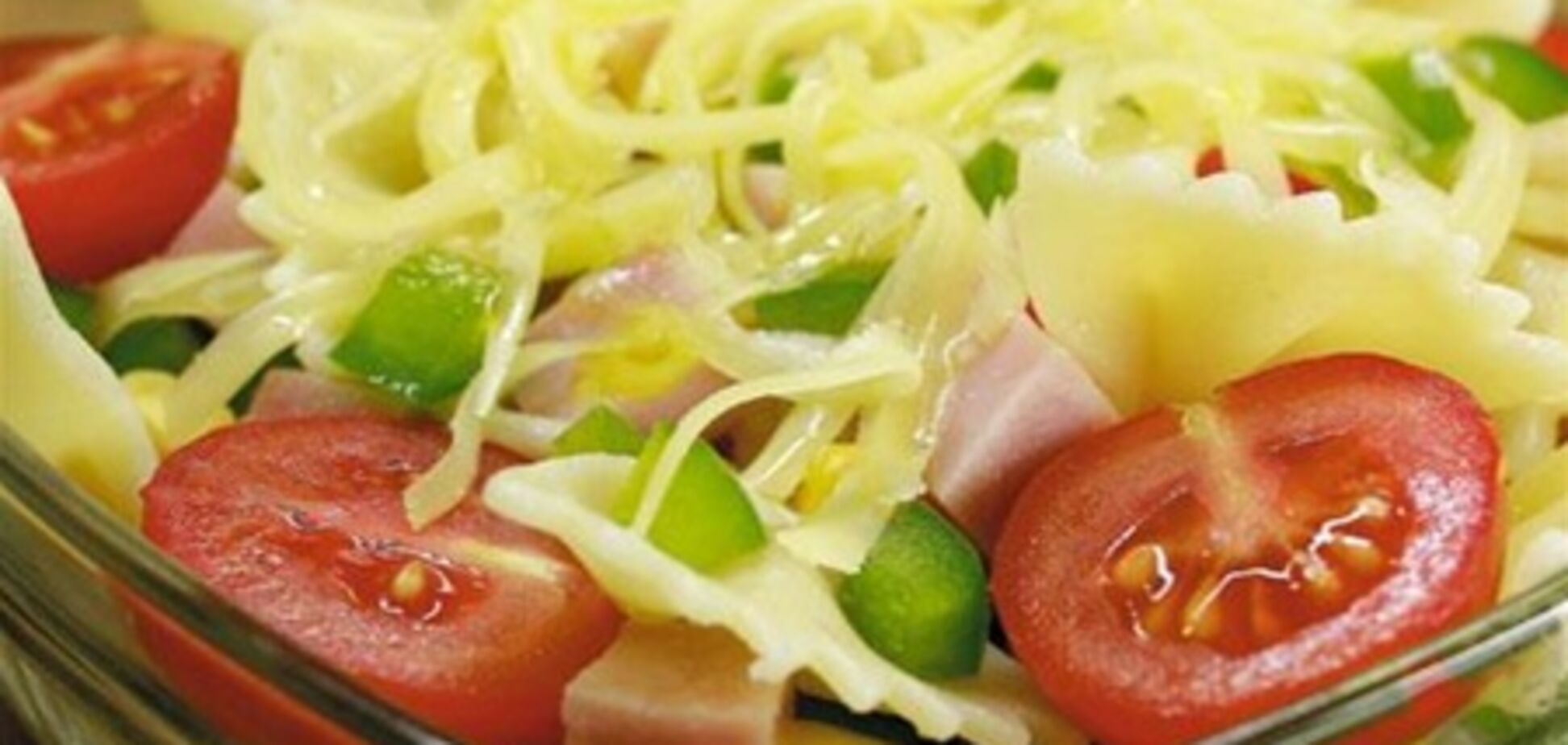 Итальянский салат с макаронами