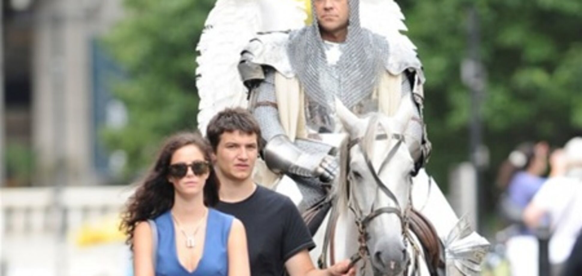 Уильямс стал рыцарем в кедах. Фото