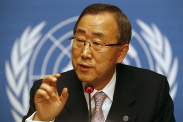 Пан Ги Мун назвал бои в Сирии преступлениями против человечности
