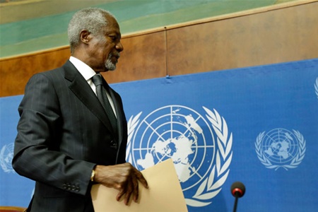 Эксперты: уход Аннана означает провал мирного плана для Сирии