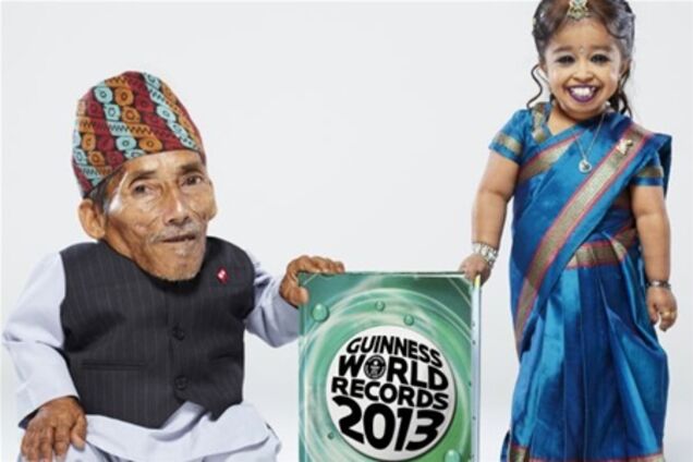 Самые маленькие мужчина и женщина в мире. Фото